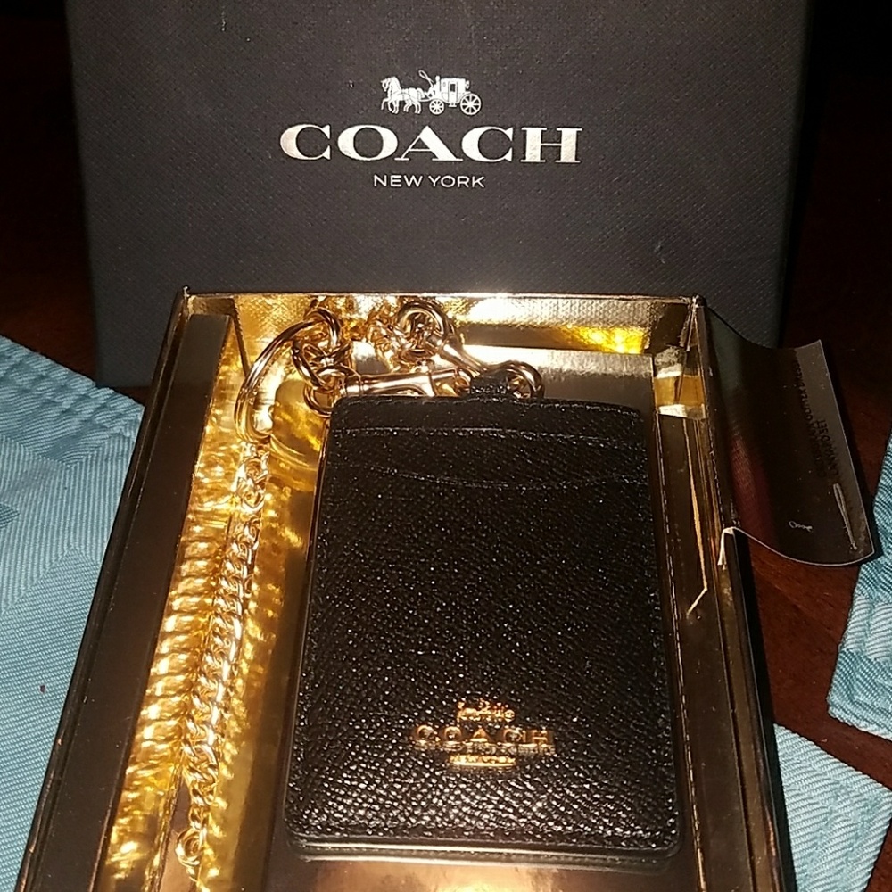 Coach lanyard